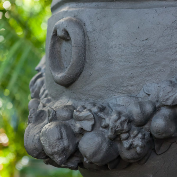 Parisian Urn on Pedestal with Griffin Detail